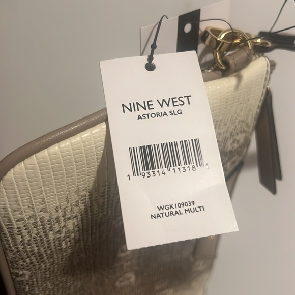 Nine West pouch wallet clutch wristlet astoria slg natural multi pouch wallet - Picture 5 of 11